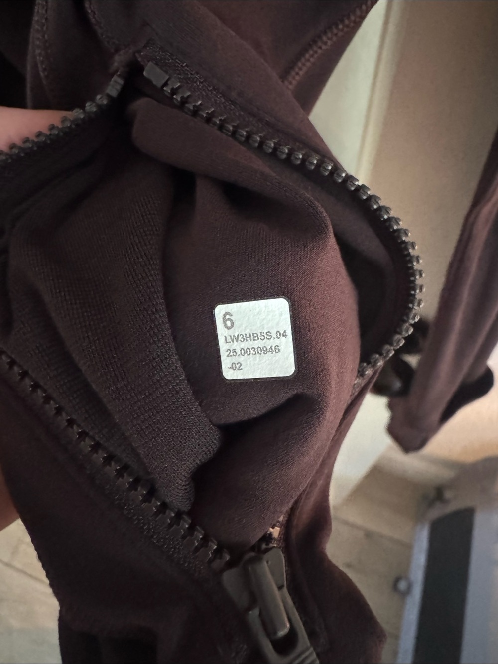 lululemon Define Cropped Jacket Sequoia Brown 6 - Picture 6 of 6